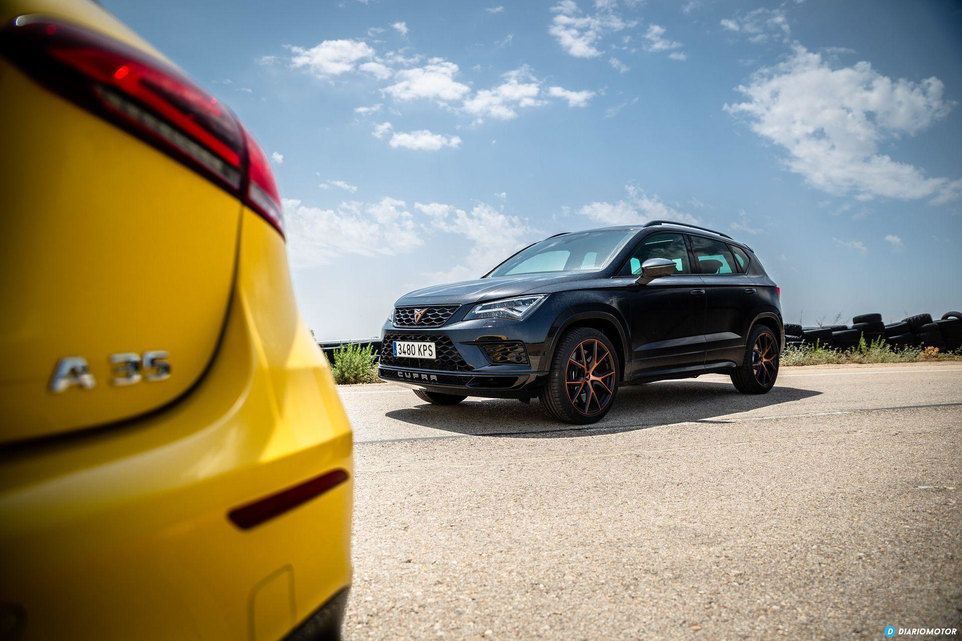 Mercedes Amg A 35 Vs Cupra Ateca 14