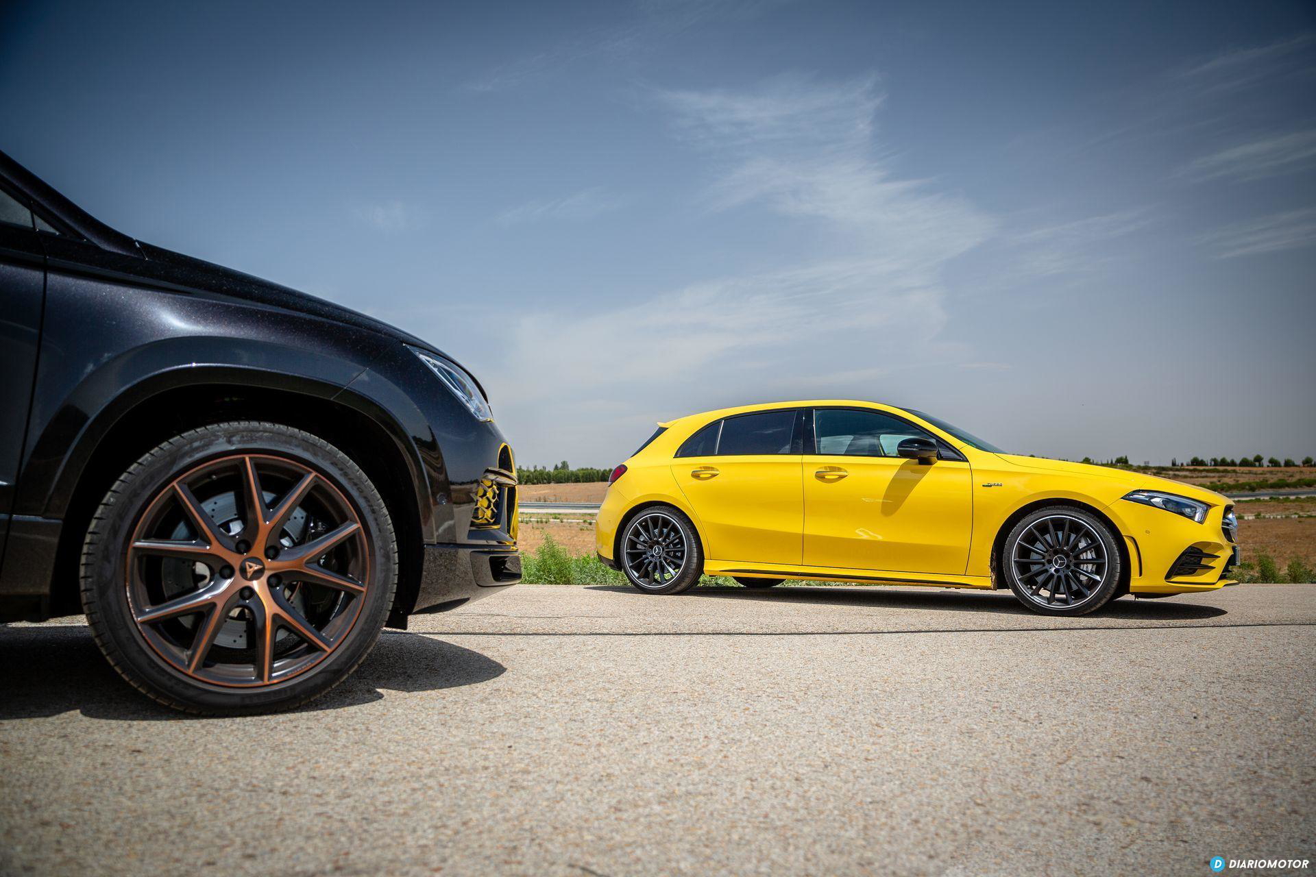 Mercedes Amg A 35 Vs Cupra Ateca 16