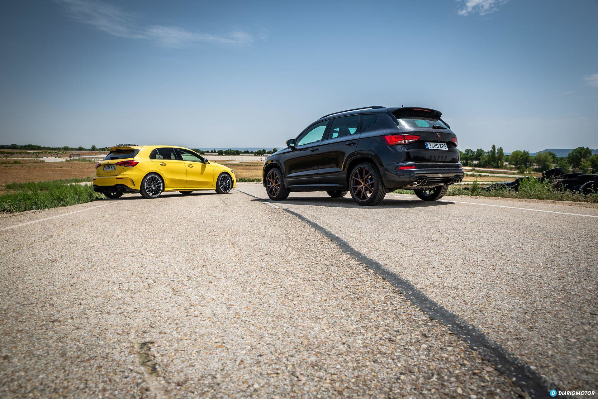 Mercedes Amg A 35 Vs Cupra Ateca 20