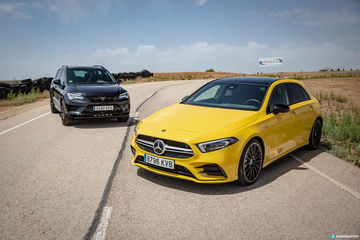Mercedes Amg A 35 Vs Cupra Ateca 4 