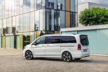 Mercedes Benz Eqv: Weltpremiere Für Die Erste Premium Großraumlimousine Mit Elektrischem Antrieb Mercedes Benz Eqv: World Premiere For The First Fully Electric Premium Mpv