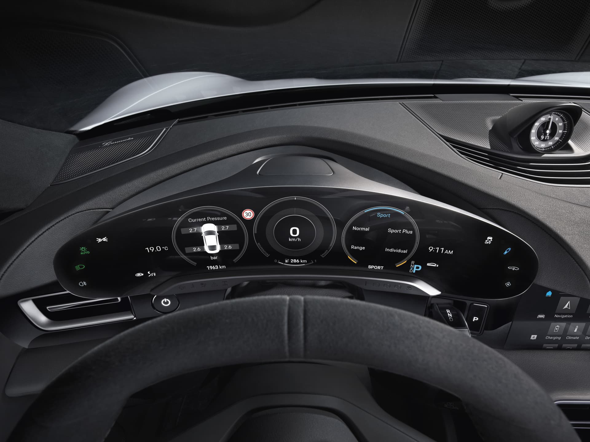 Porsche Taycan Cuadro Instrumentos 00009