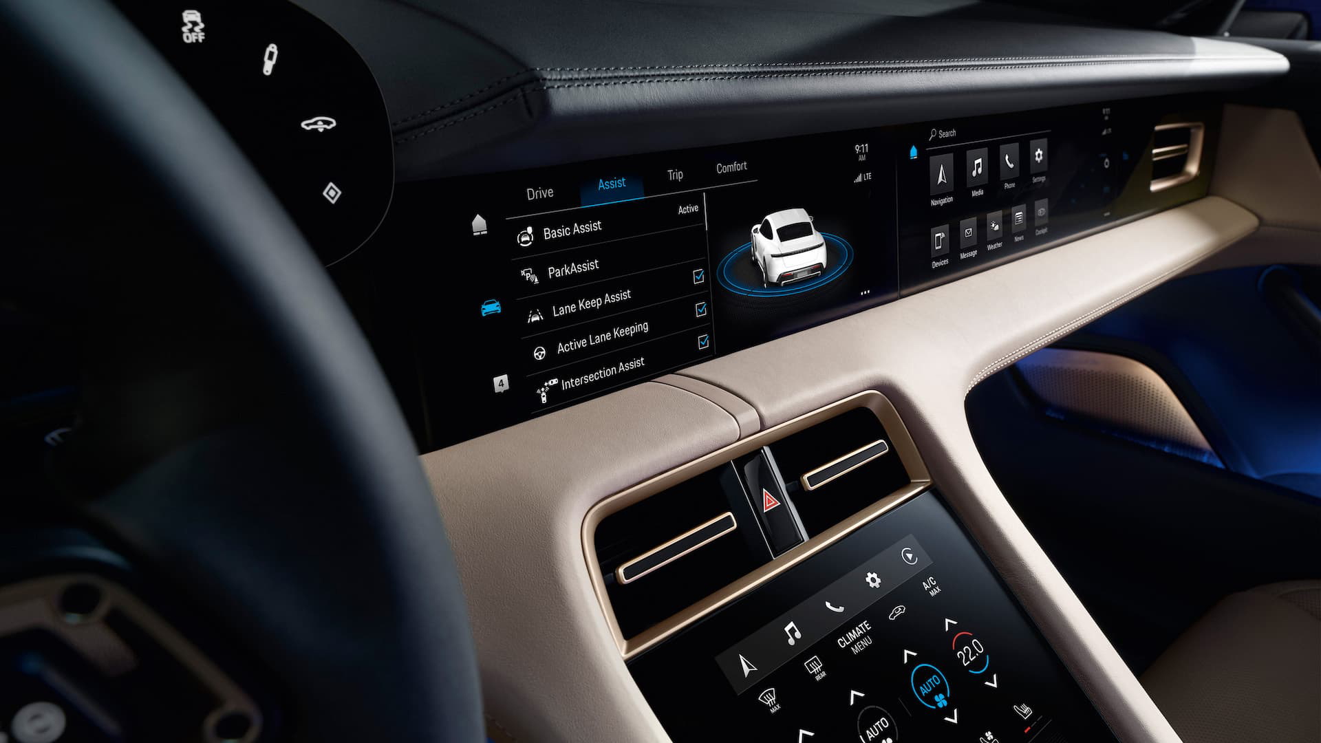 Porsche Taycan Interior 22