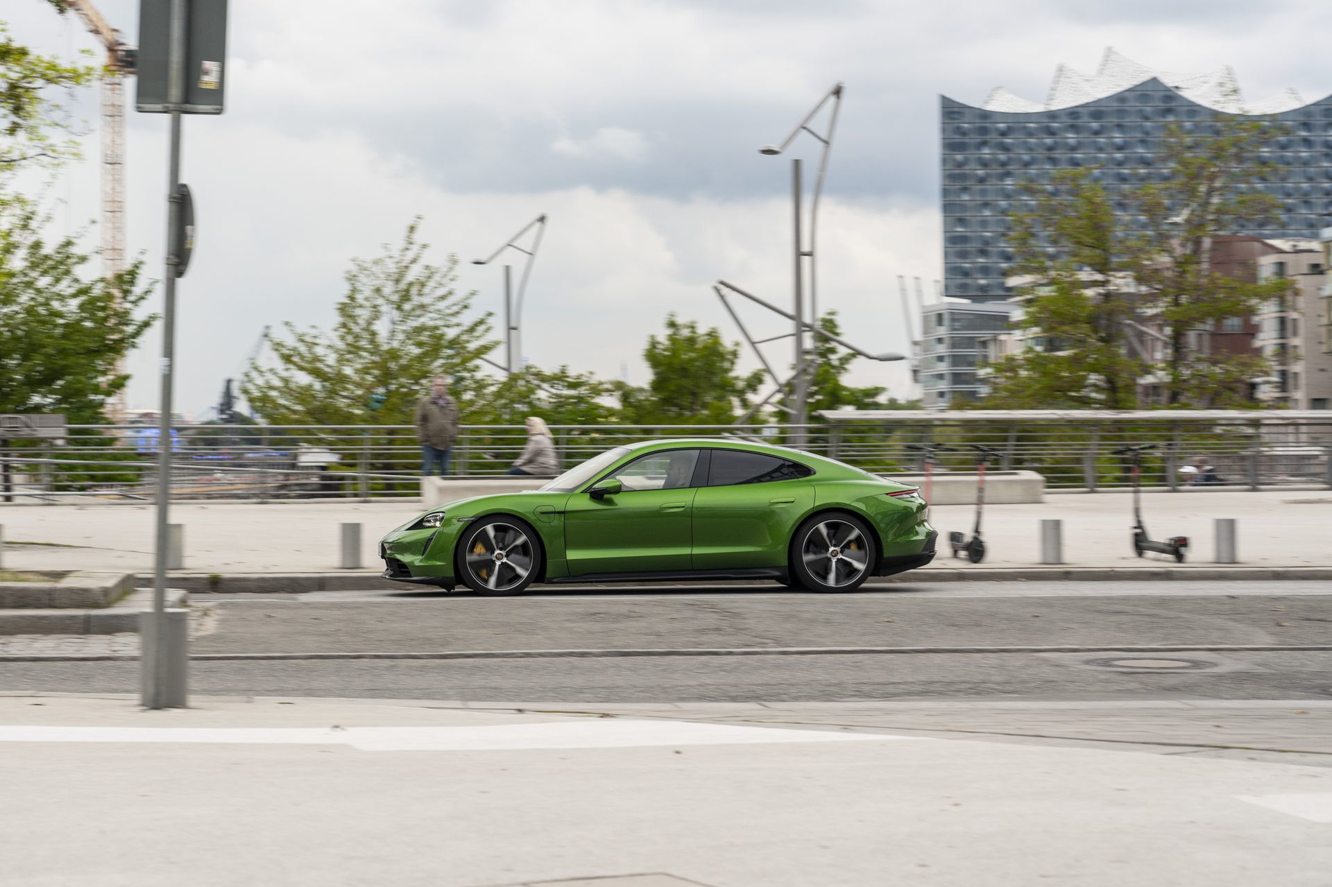 Prueba Porsche Taycan 110