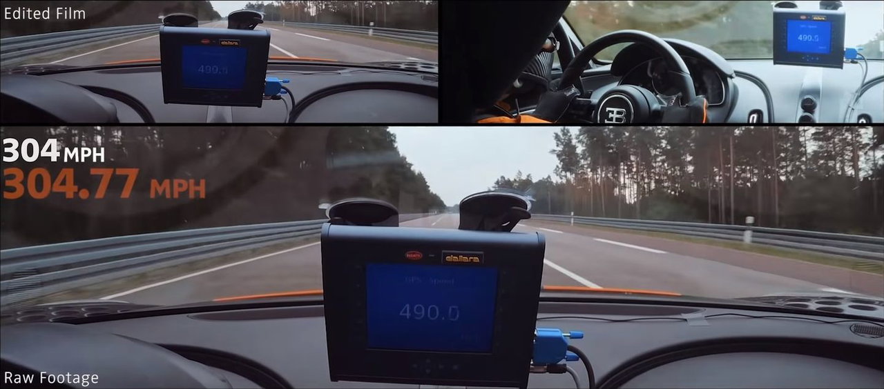 Record Velocidad Chiron Record Velocidad Chiron