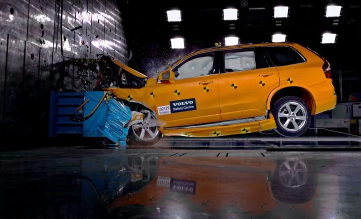 Accidente Trafico Volvo Crash Test