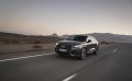 Vista dinámica del Audi Q3 Sportback rodando por carretera.
