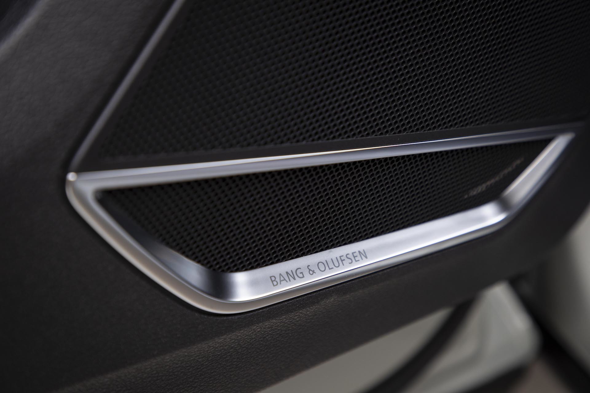 Vista cercana de un detalle del interior del Audi Q3 Sportback.