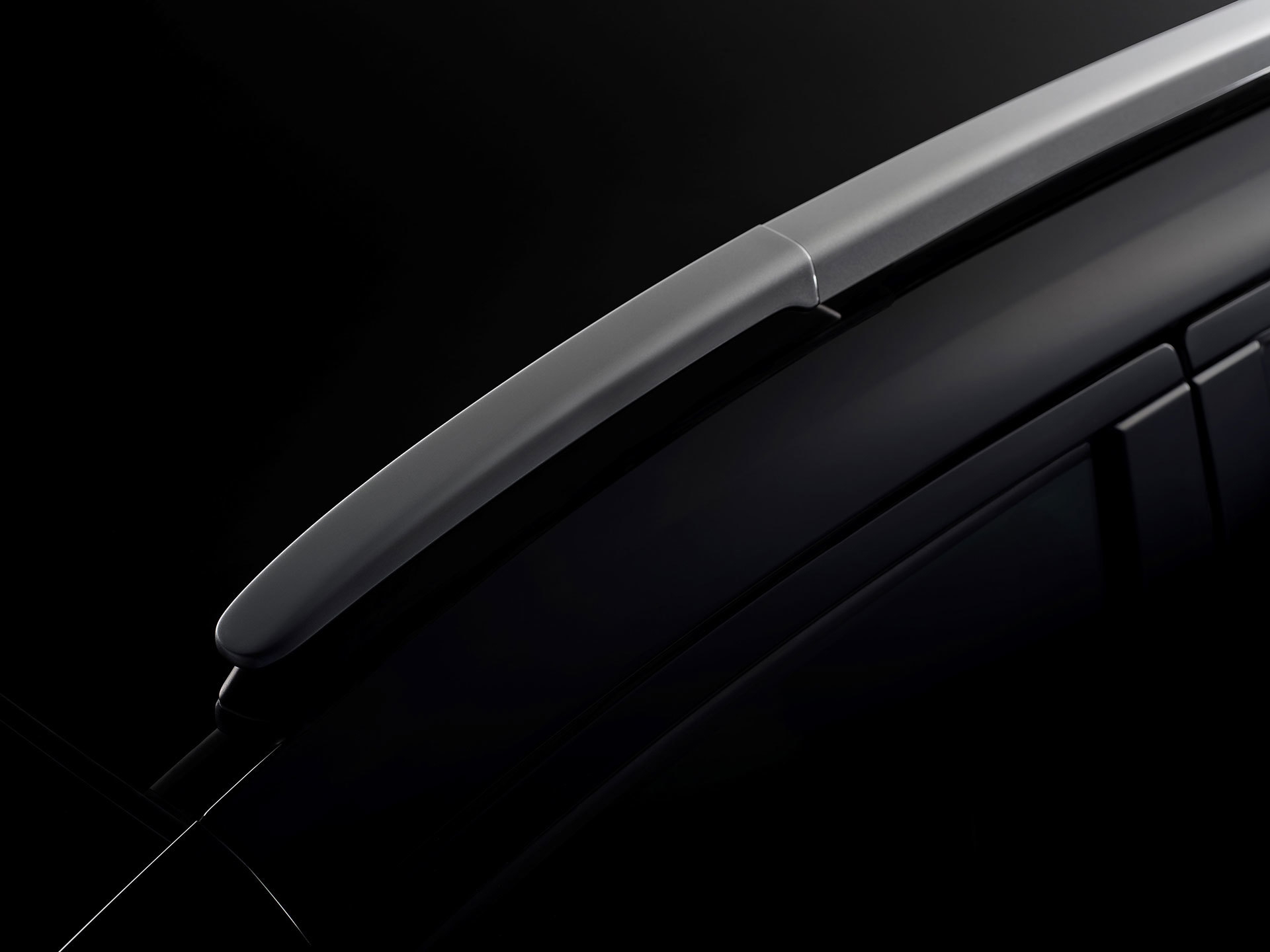Vista del diseño del techo del Honda Jazz, destacando su continuidad y estilo.