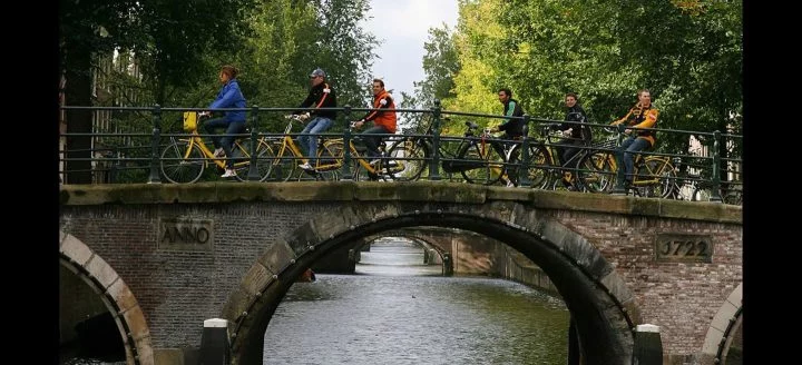Examen Carne Bicicleta Puente Amsterdam