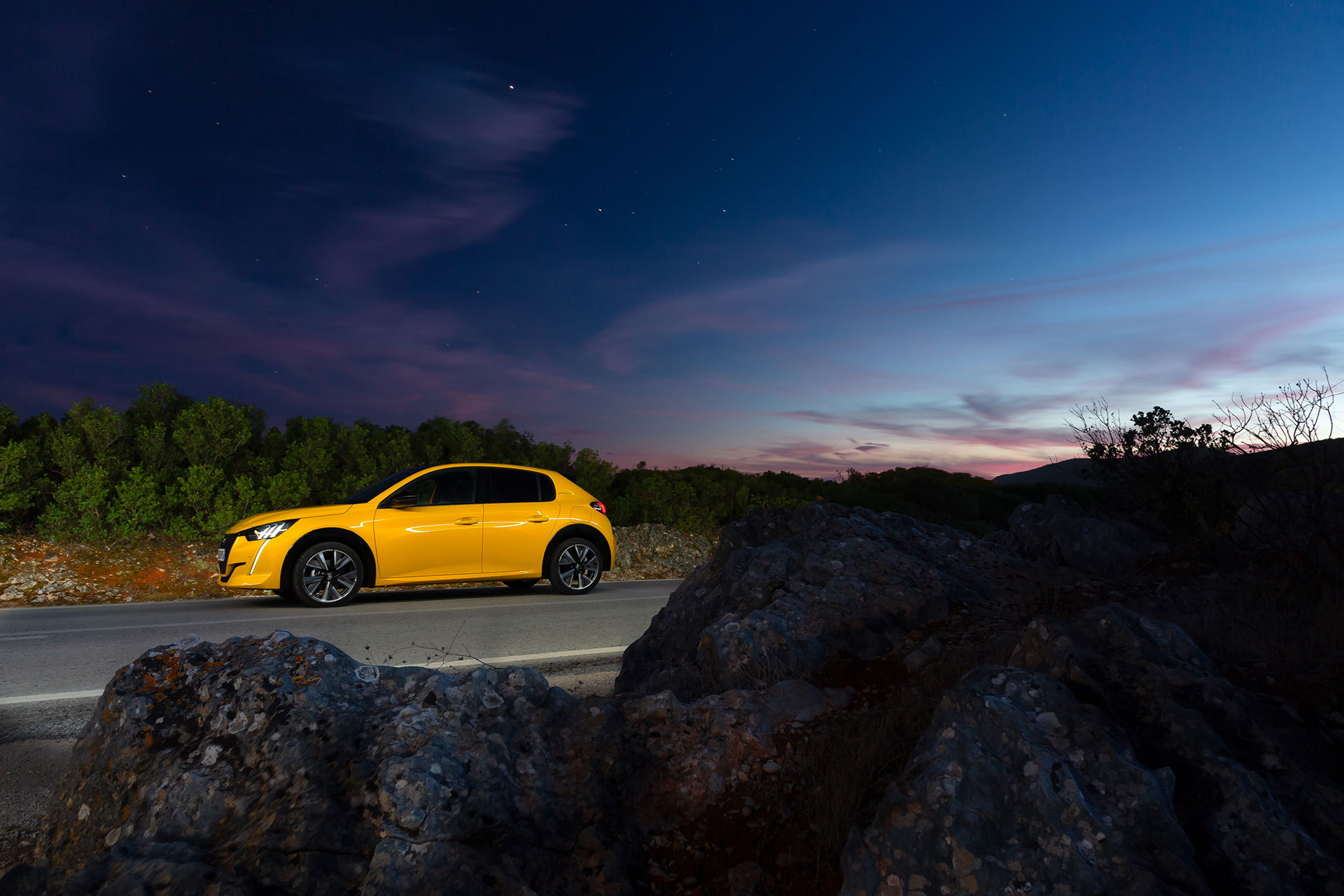 Peugeot 208 Gt Line 2019 Amarillo 162
