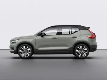 Volvo Xc40 Recharge P8 Awd In Sage Green