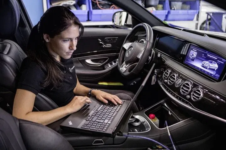 Caja Negra Portatil Diagnostico Mercedes