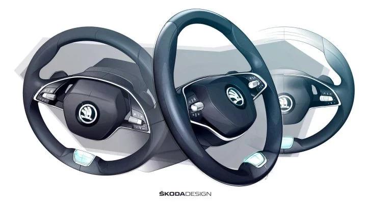 Skoda Octavia 2020 Teaser Interior 02
