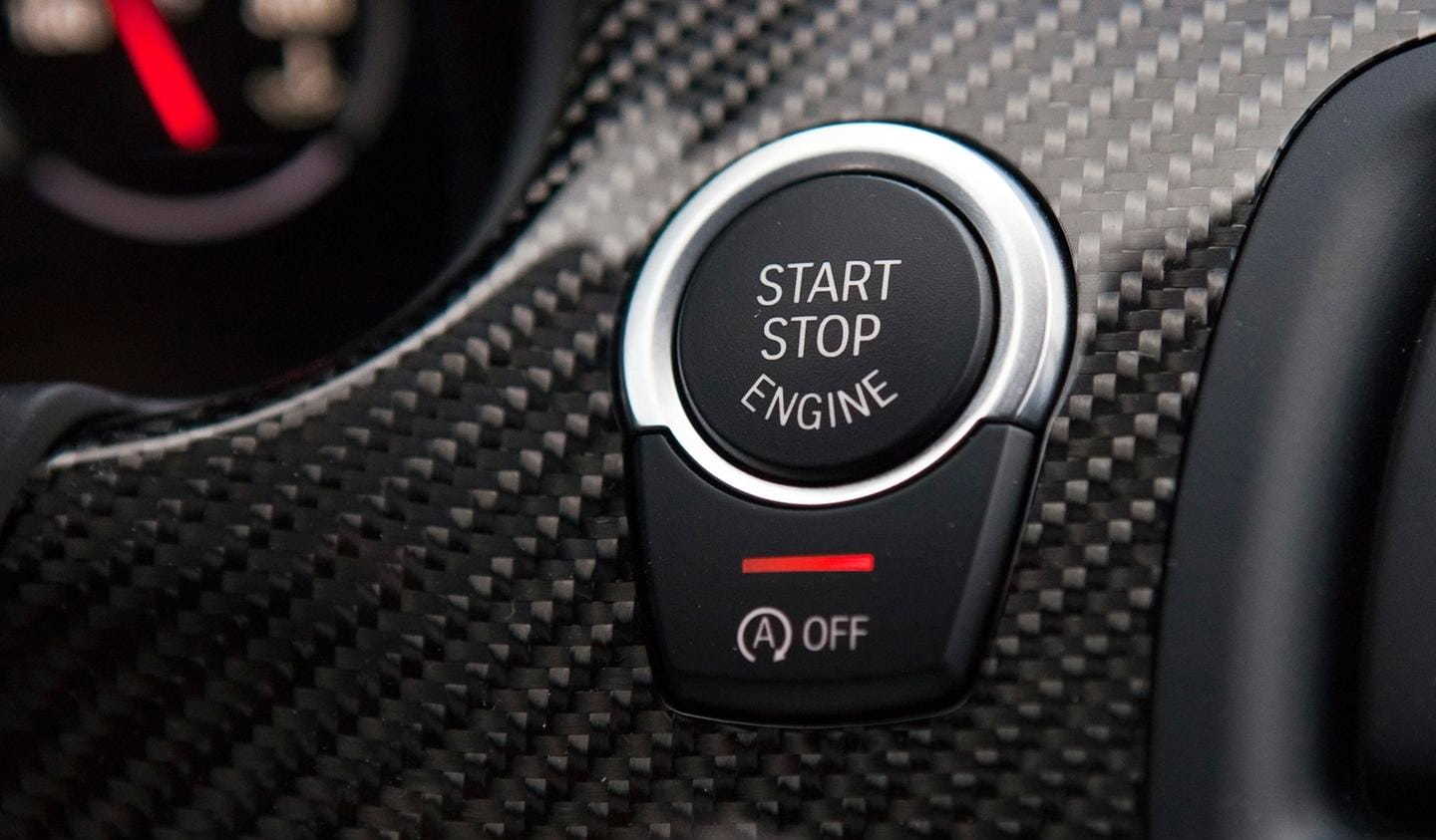 start stop boton Motor16