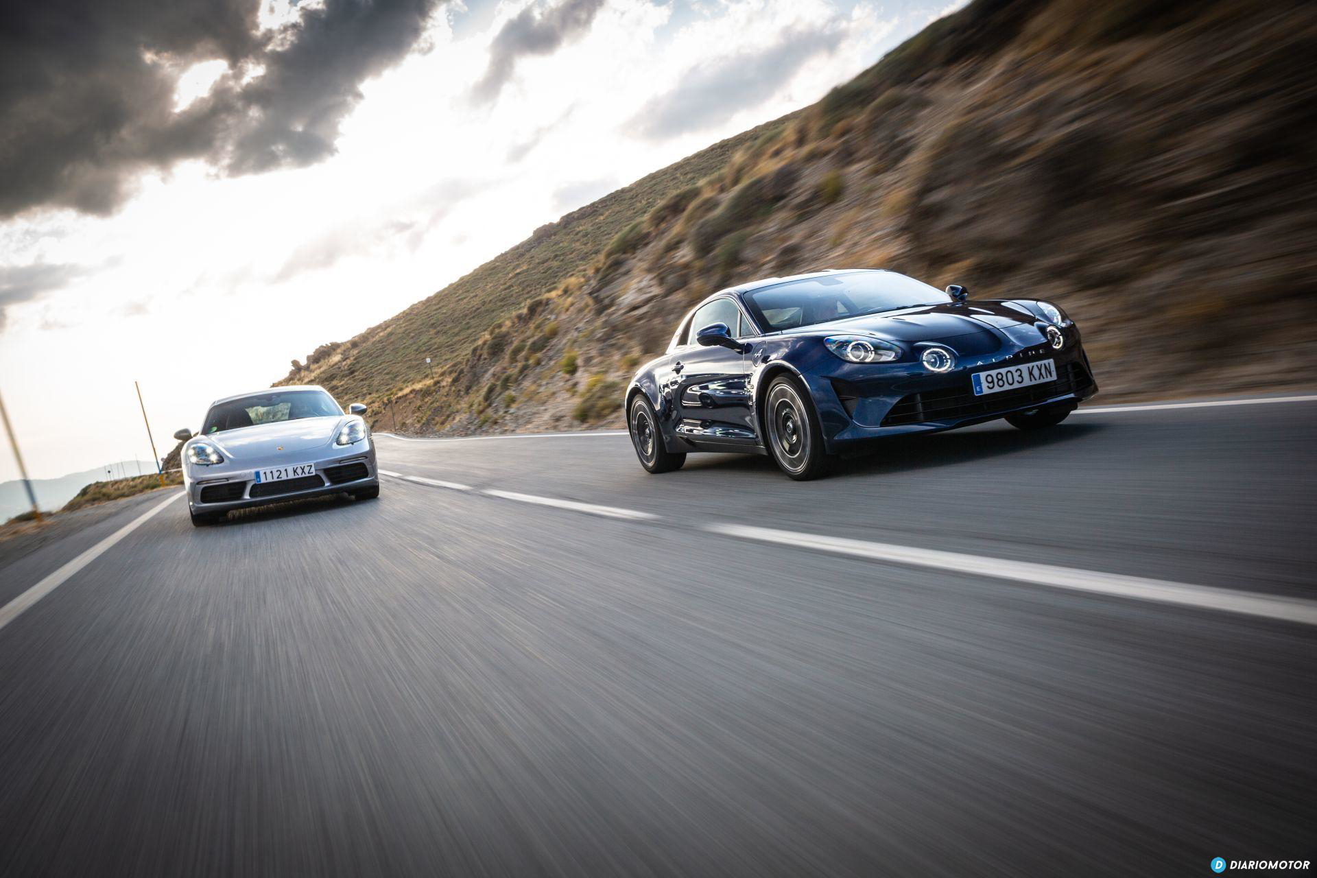 Prueba Alpine A110 Porsche Cayman T 11