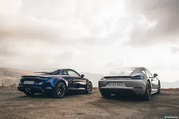 Prueba Alpine A110 Porsche Cayman T 27