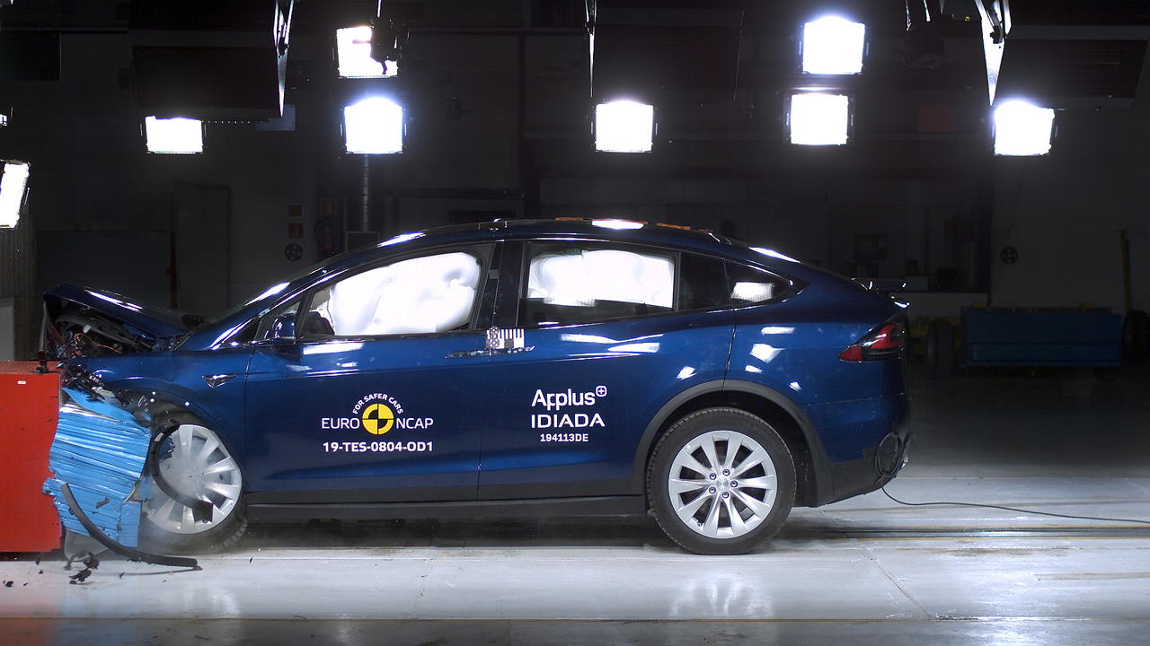 Tesla Model X Euroncap Tesla Model X Euroncap