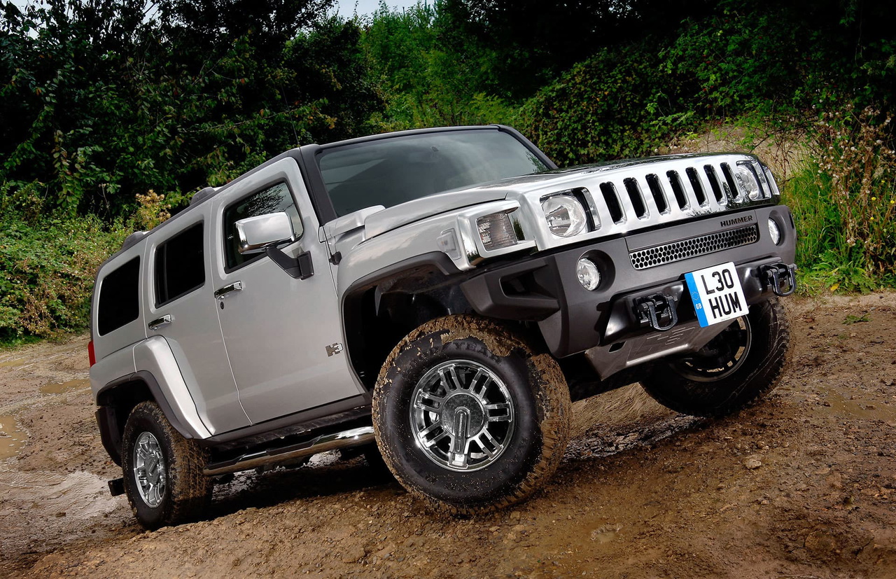 Hummer H3 Gris 2008 3