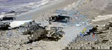 Hochgeländegängige Unimog U 5023 Unterstützen Expeditionsteam In Chile Gleichzeitig Höhenweltrekord Mit 6.694 Metern Extreme Off Road Unimog U 5023 Trucks Assist An Expedition Team In Chile And Even Set The World Altitude Record At 6694 Metres