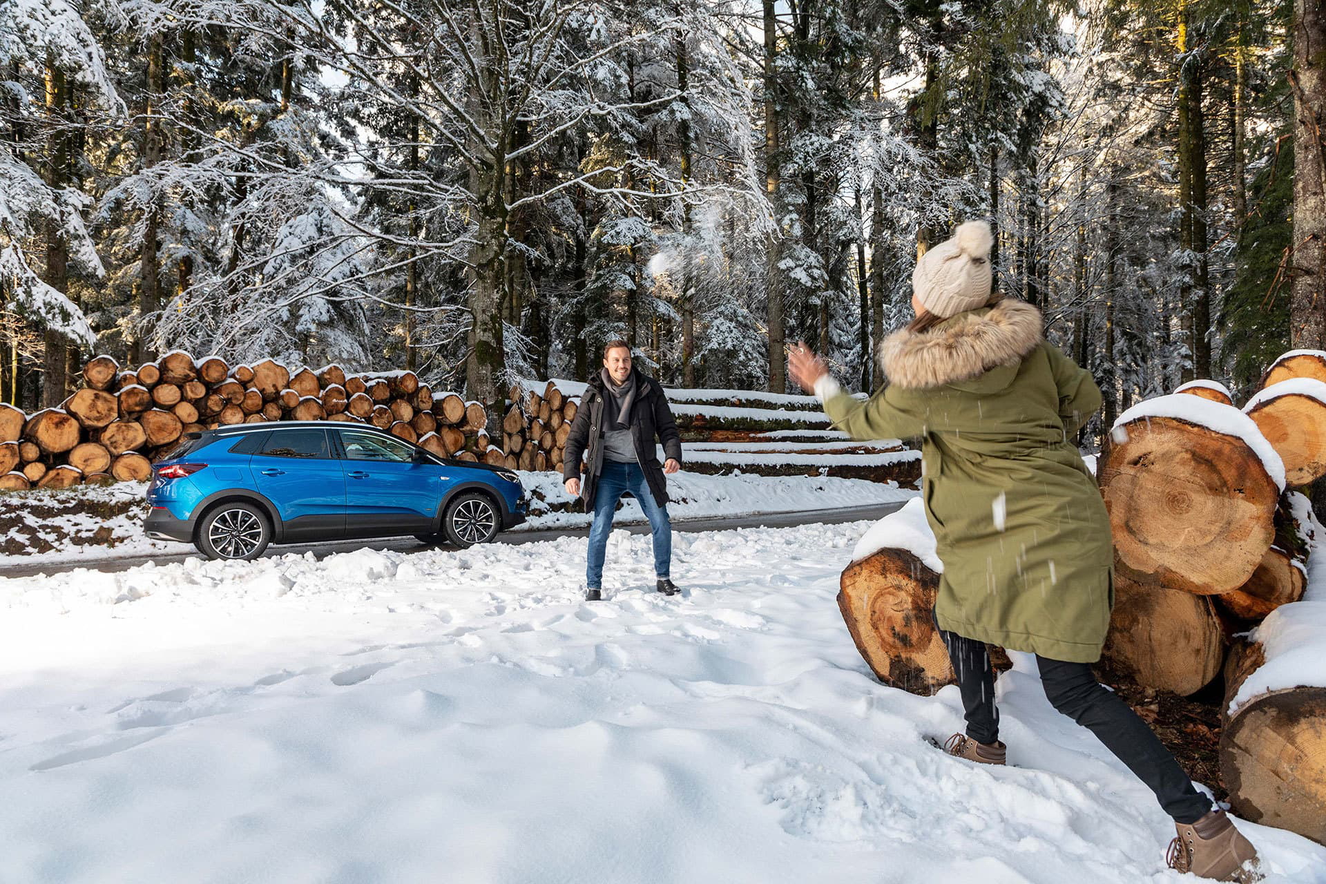 Opel Grandland X Hybrid4 2020 Azul 21