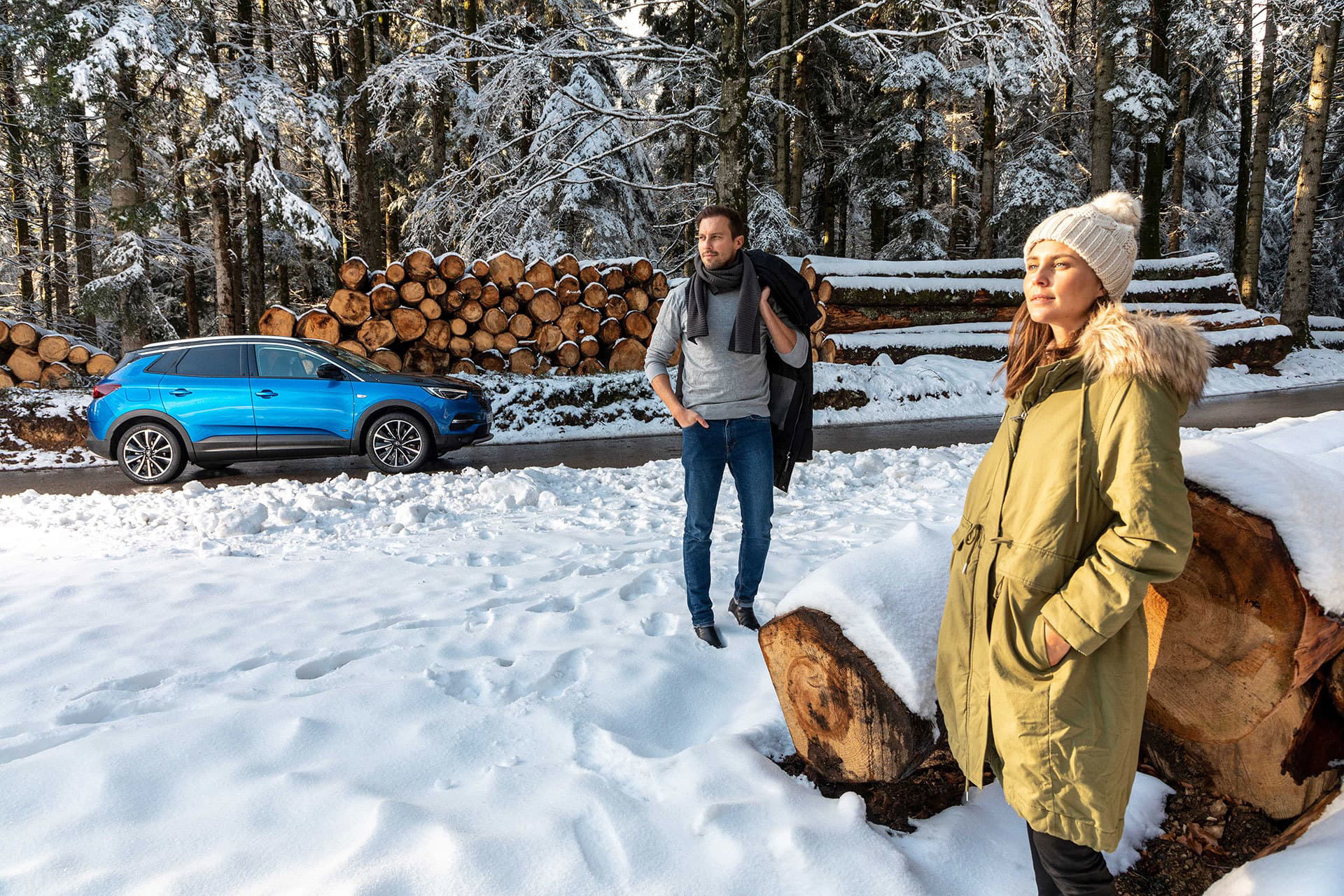 Opel Grandland X Hybrid4 2020 Azul 22