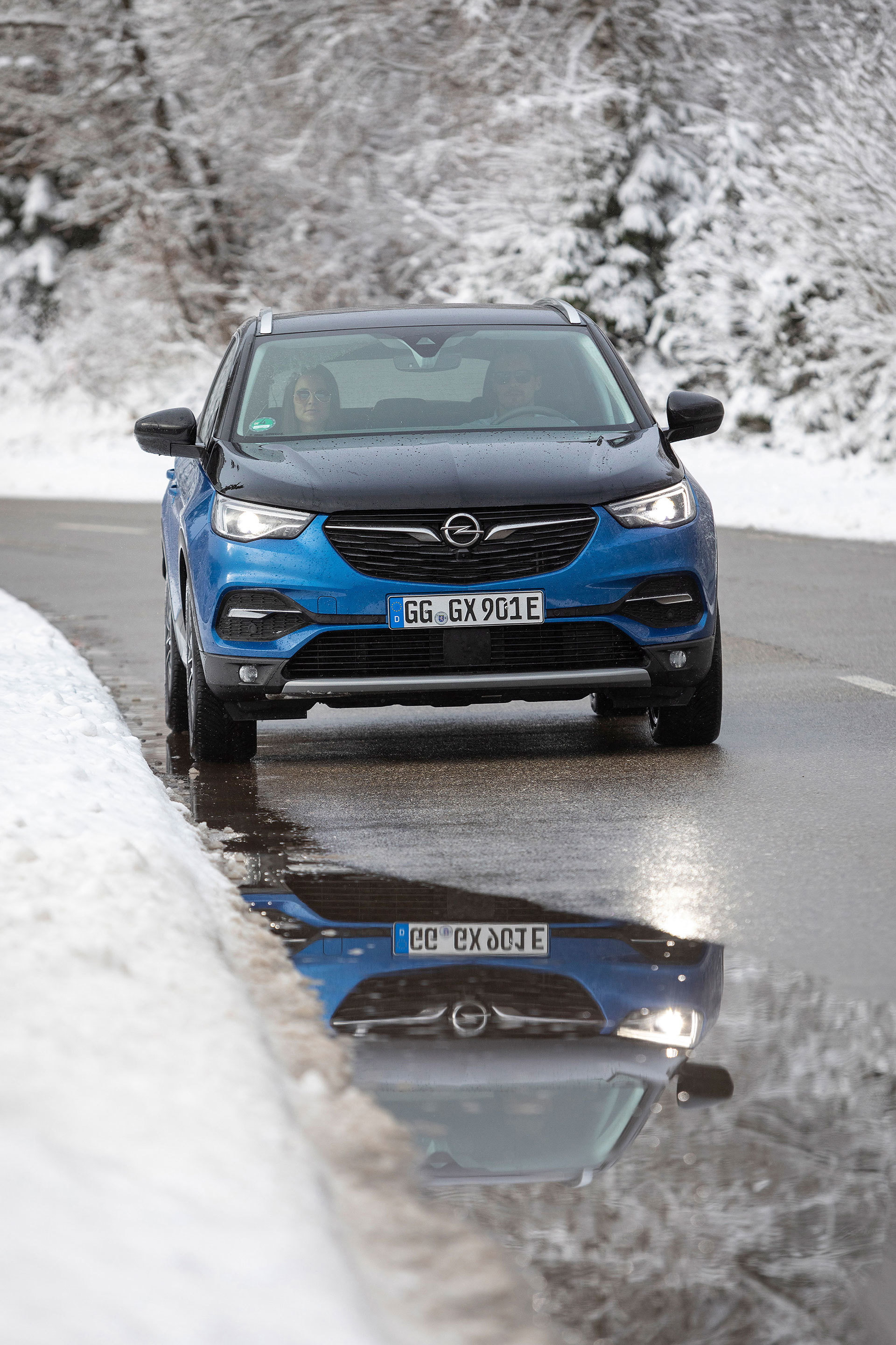 Opel Grandland X Hybrid4 2020 Azul 29