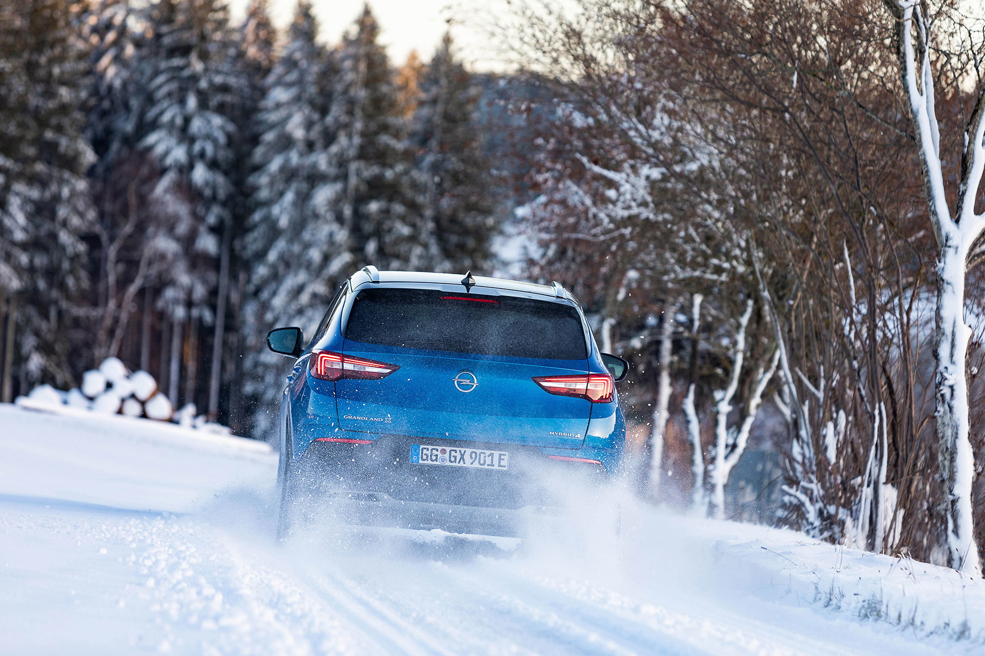 Opel Grandland X Hybrid4 2020 Azul 31