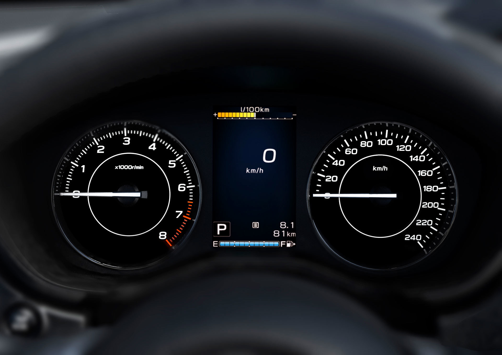 Subaru Impreza Ecohybrid 31 Instrumentacion