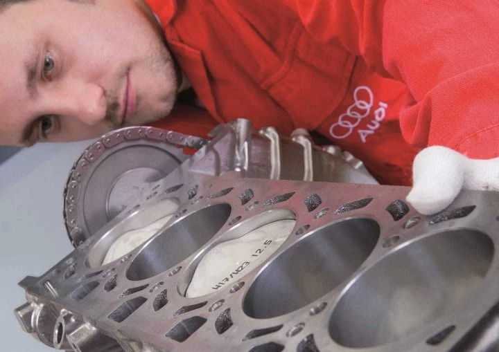 Ahorrar Combustible Marcha Larga Audi Bloque Motor