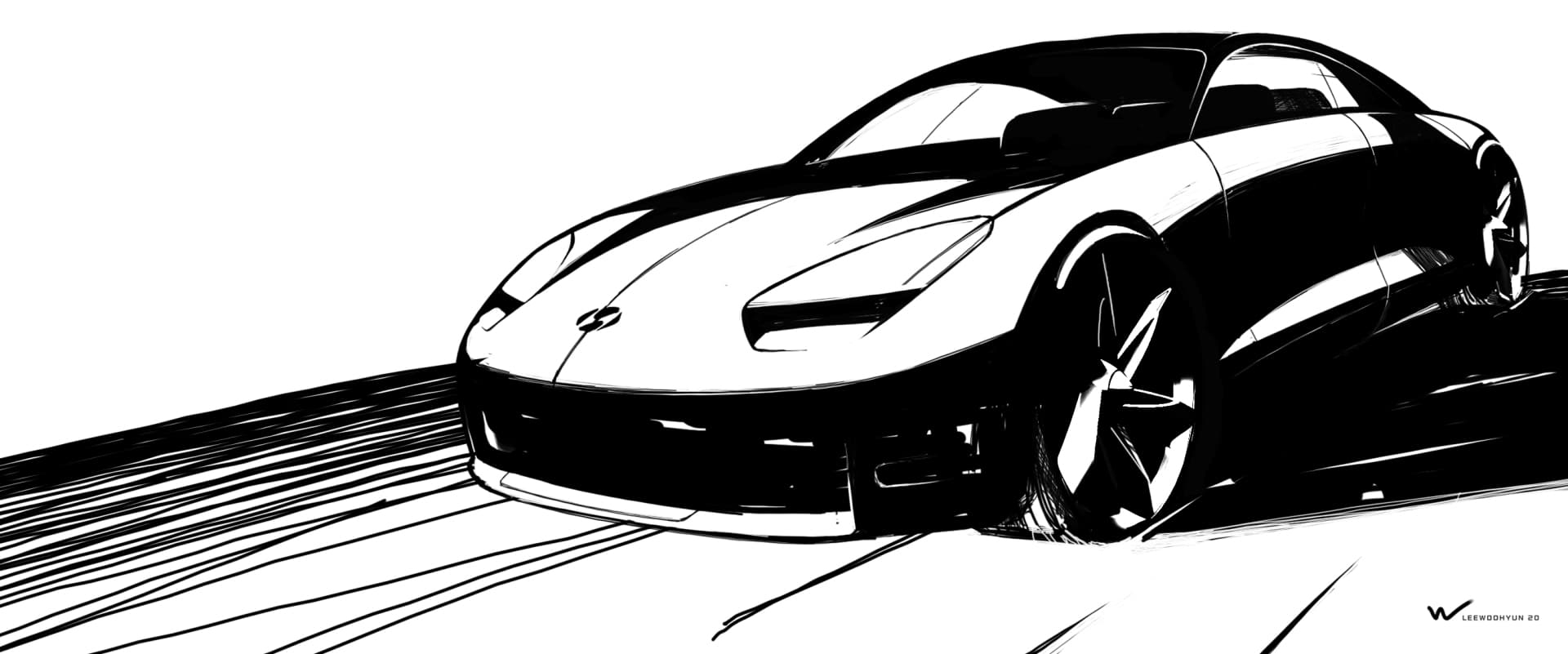 Hyundai Prophecy Prophecy Sketch 1