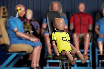 Maniqui Volvo Crash Test Dummies 02