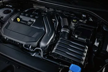Vista detallada del motor TFSI del Audi A3 Sportback.