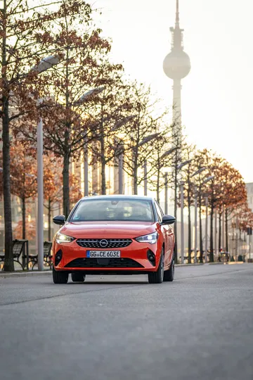 Opel Corsa E 2020 Naranja Prueba 13