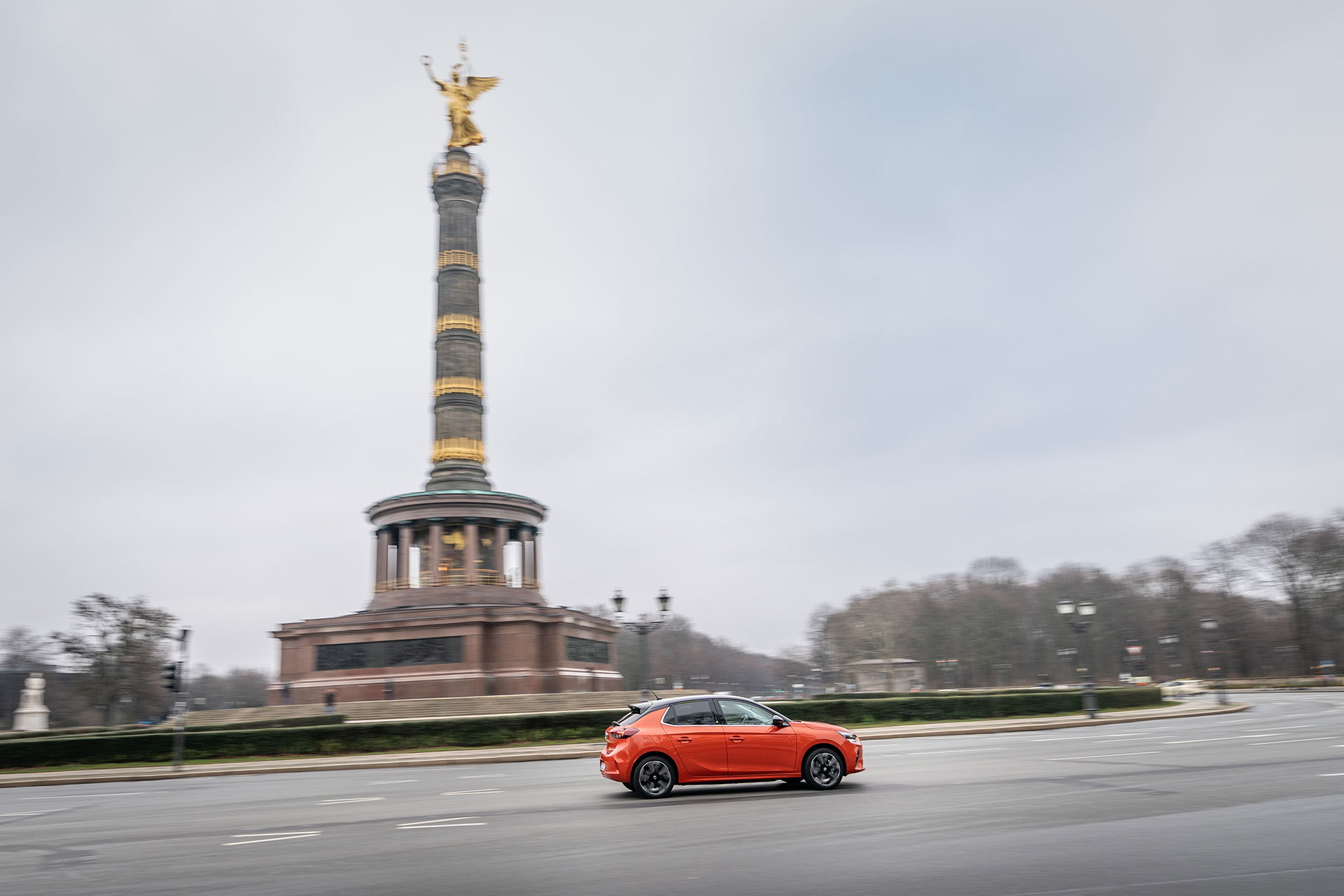 Opel Corsa E 2020 Naranja Prueba 18