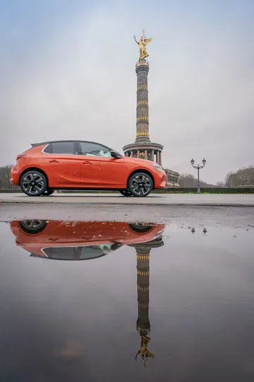 Opel Corsa E 2020 Naranja Prueba 19
