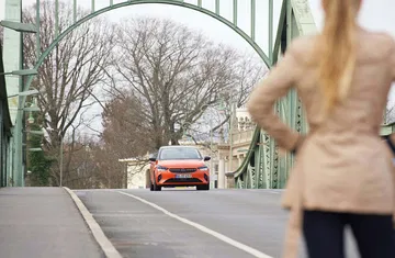 Opel Corsa E 2020 Naranja Prueba 58