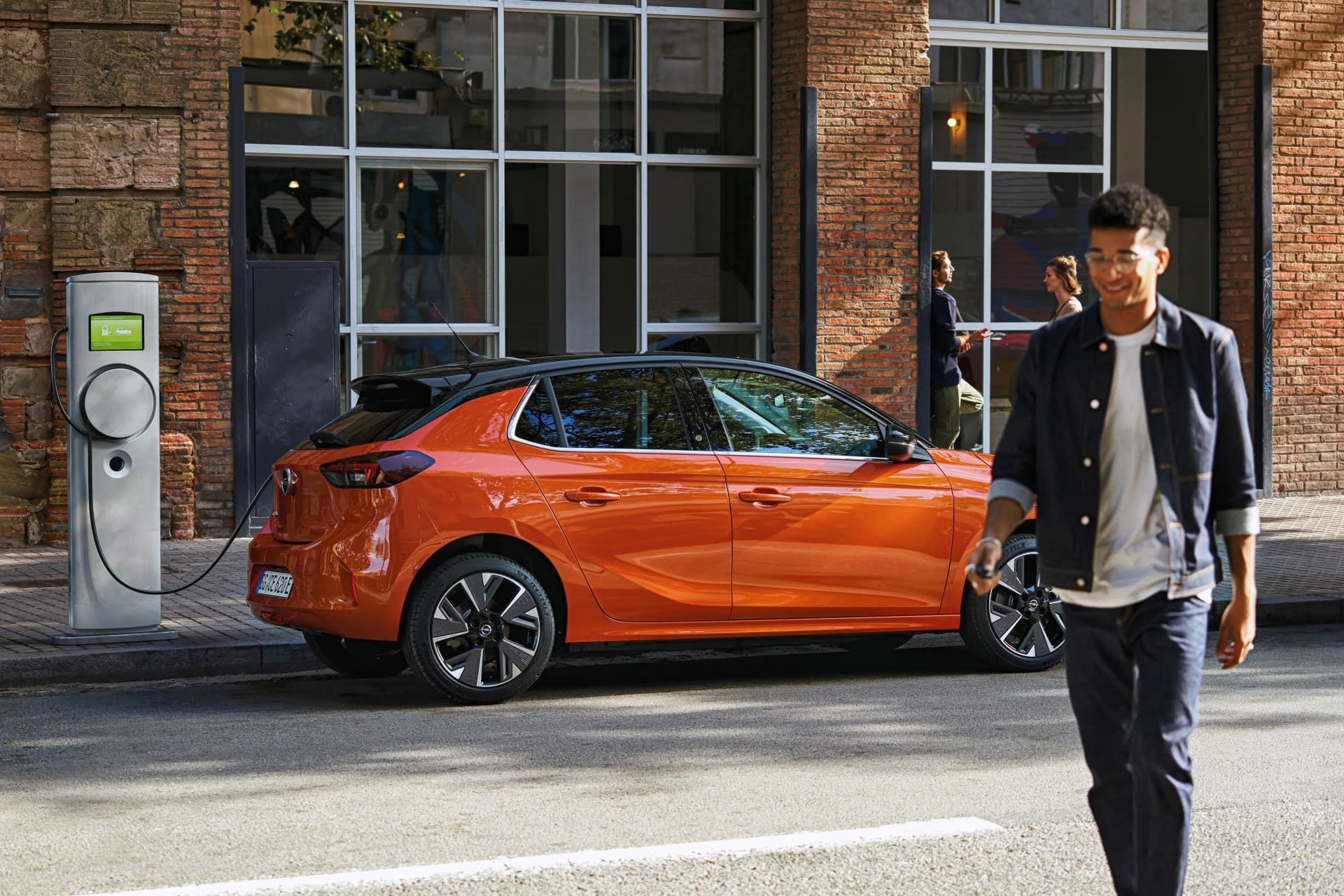 Opel Corsa E 2020 Naranja Prueba 63