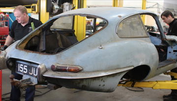 Jaguar E Type Restauracion Dm 2