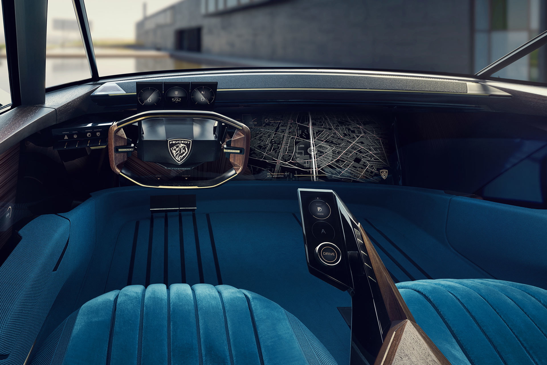 Peugeot E Legend Interior 10