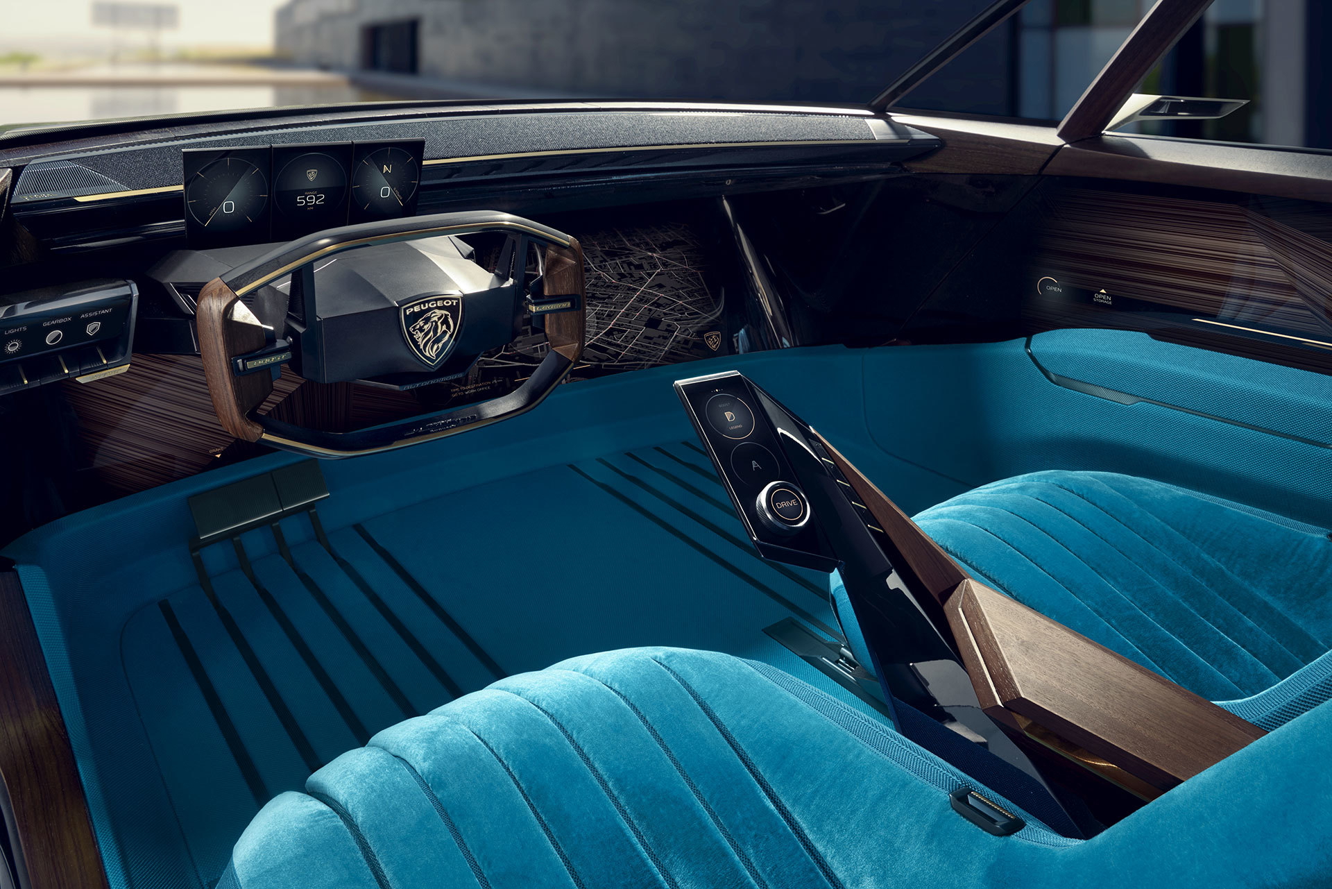 Peugeot E Legend Interior 14