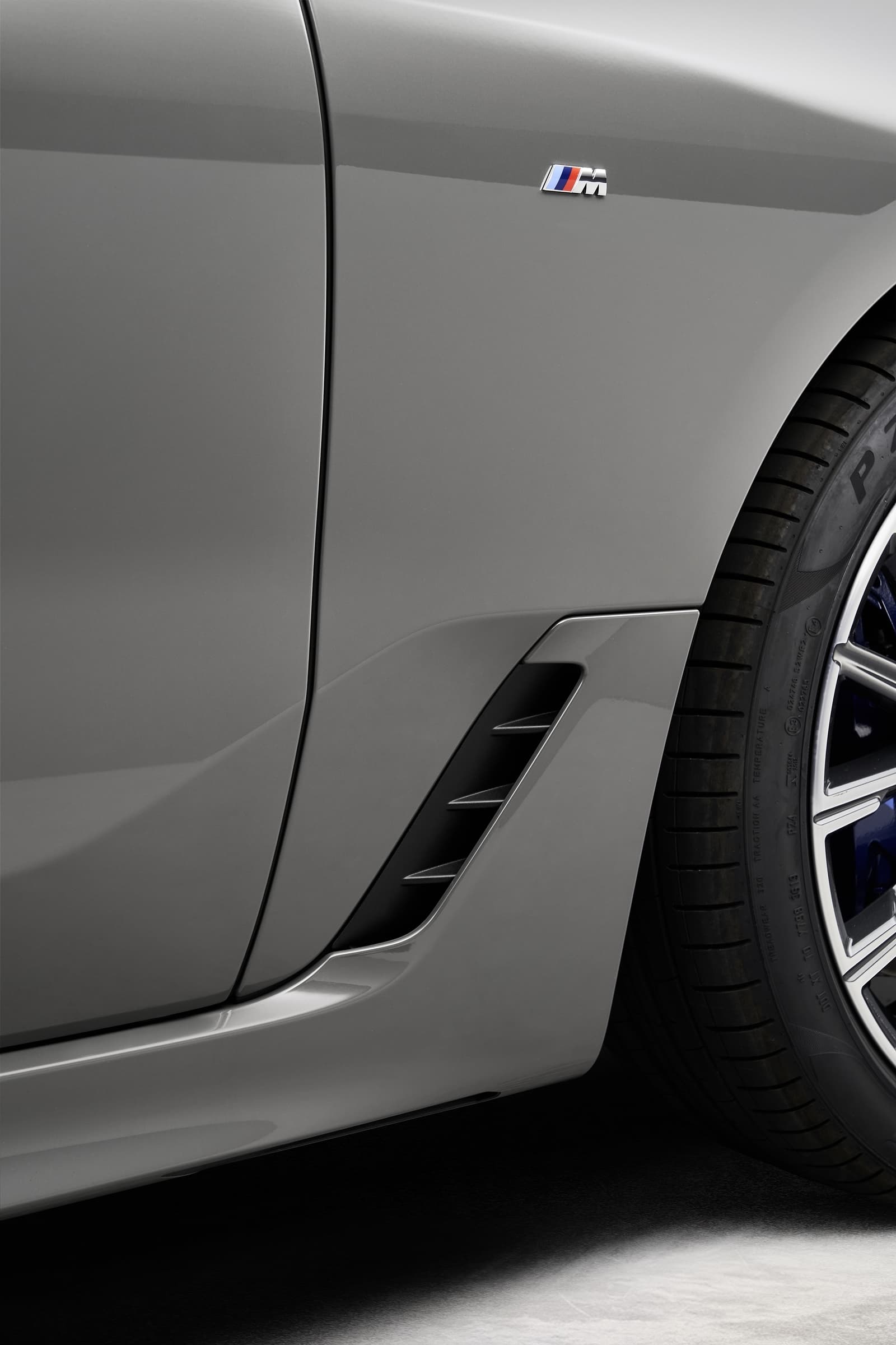 Acento distintivo de la riñonera del BMW Serie 6 GT.