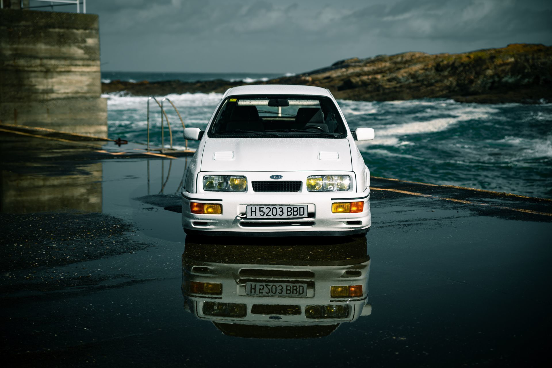 Ford Sierra Rs Cosworth Prueba 28