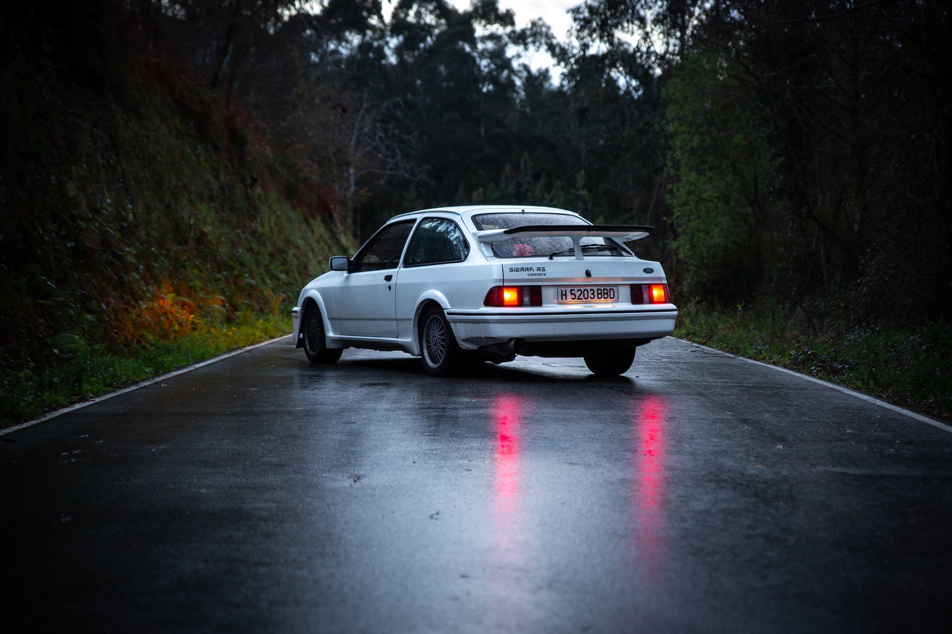 Ford Sierra Rs Cosworth Prueba 39