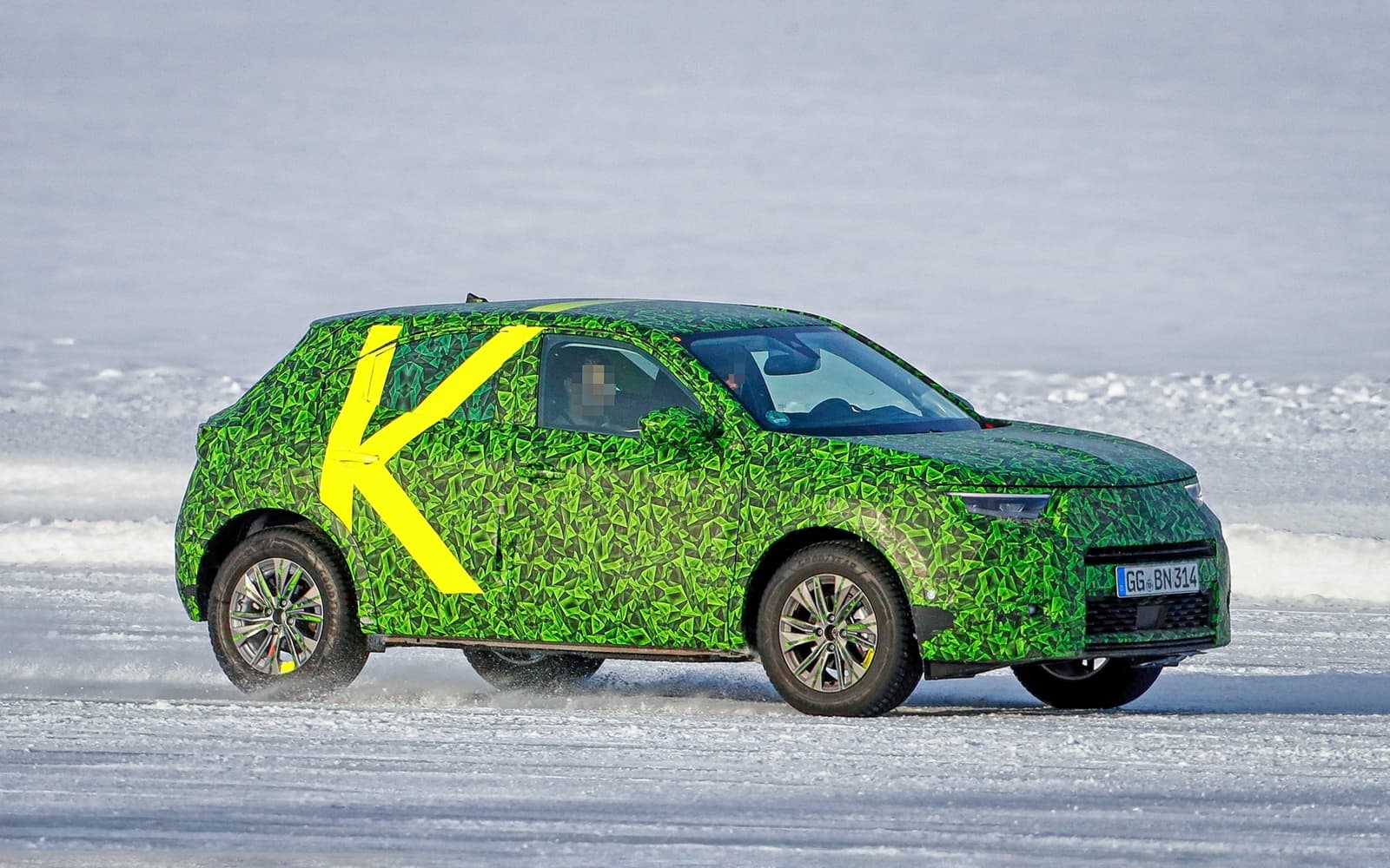 Opel Mokka Bei Testfahrten In Schweden, März 2020