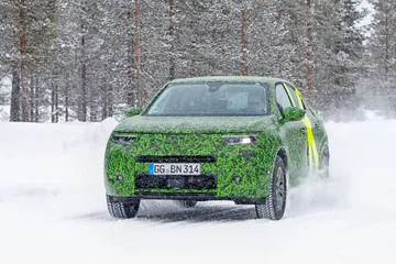 Opel Mokka Bei Testfahrten In Schweden, März 2020