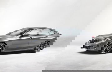 Vista lateral del BMW Serie 6 Gran Turismo evidenciando su línea aerodinámica.