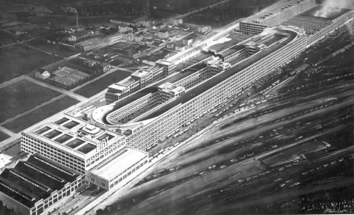 Fabrica Fiat Edificio Lingotto 1928 Vista