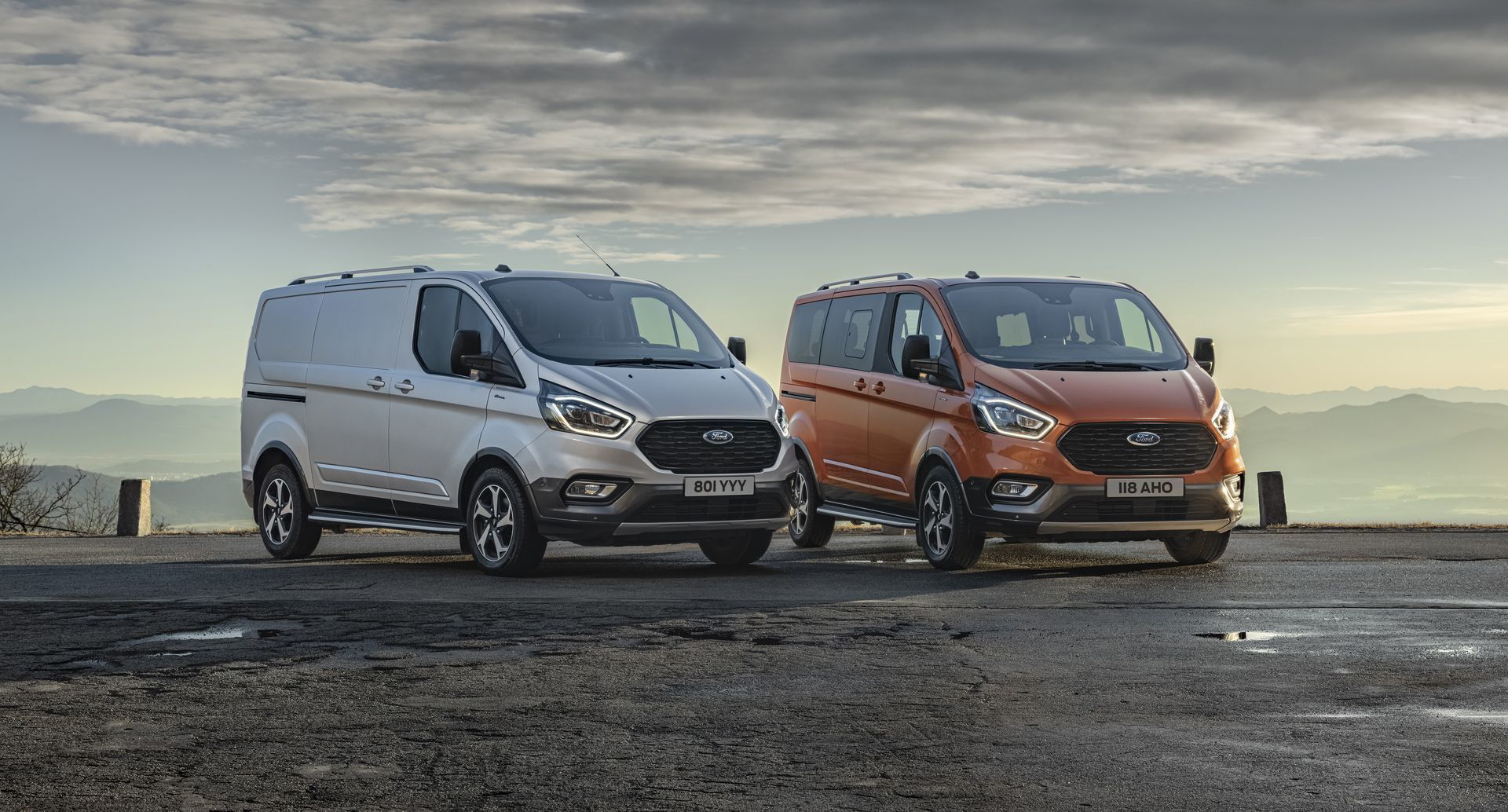 Ford 2020 Tourneo Transit Custom Active Range