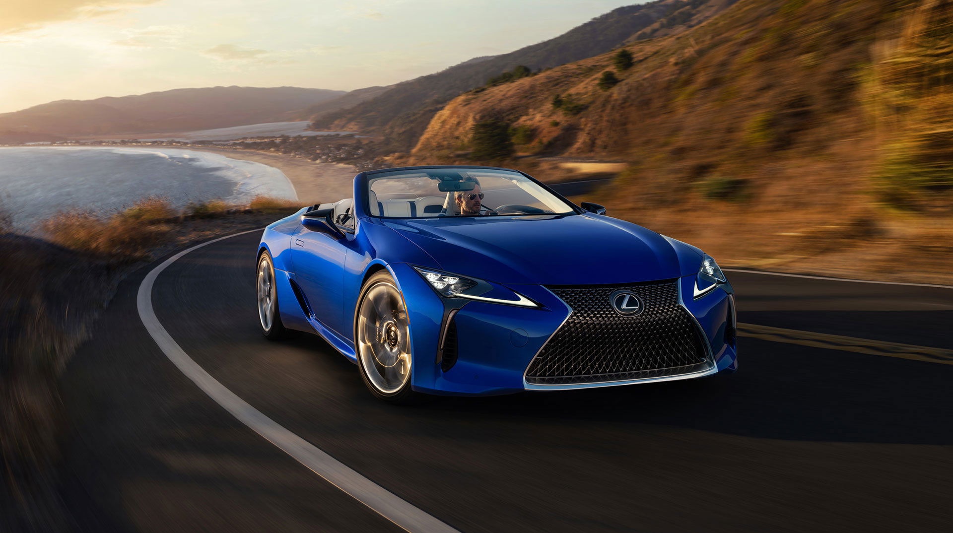 Lexus Lc Convertible Azul